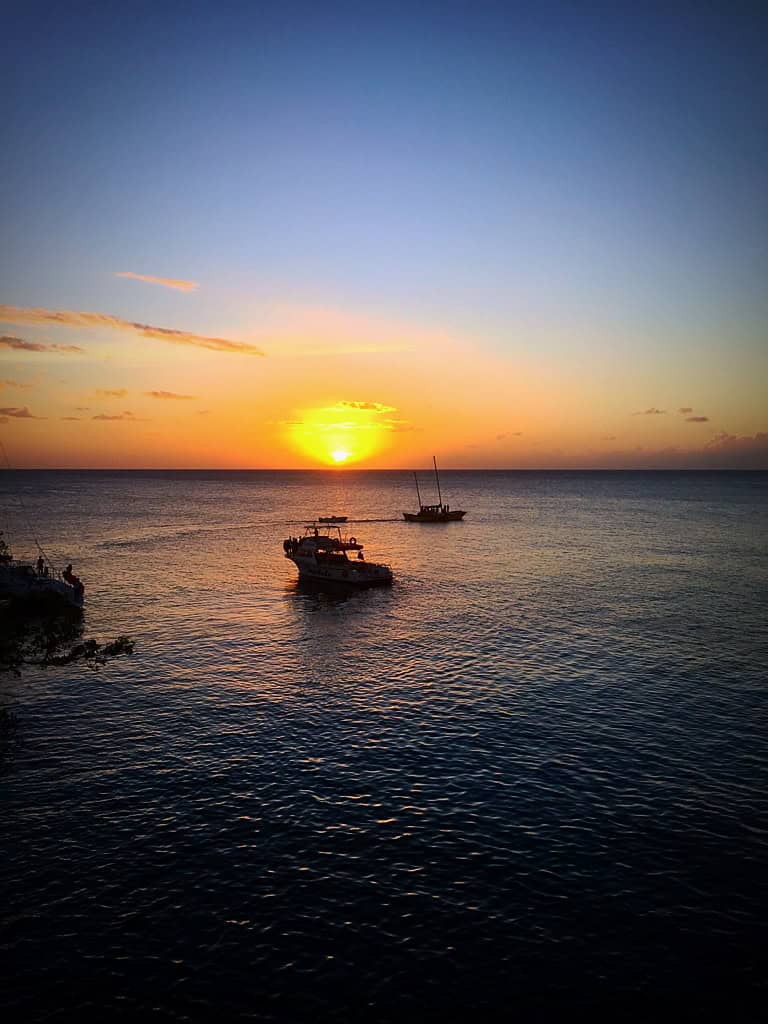 sunset ricks cafe negril, jamaica