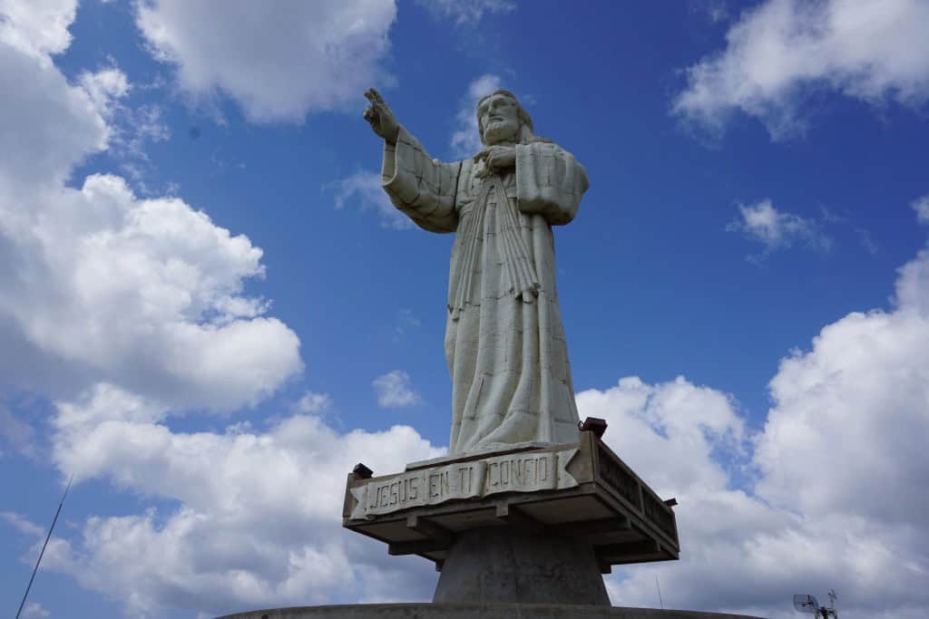 jesus statue san juan del sur