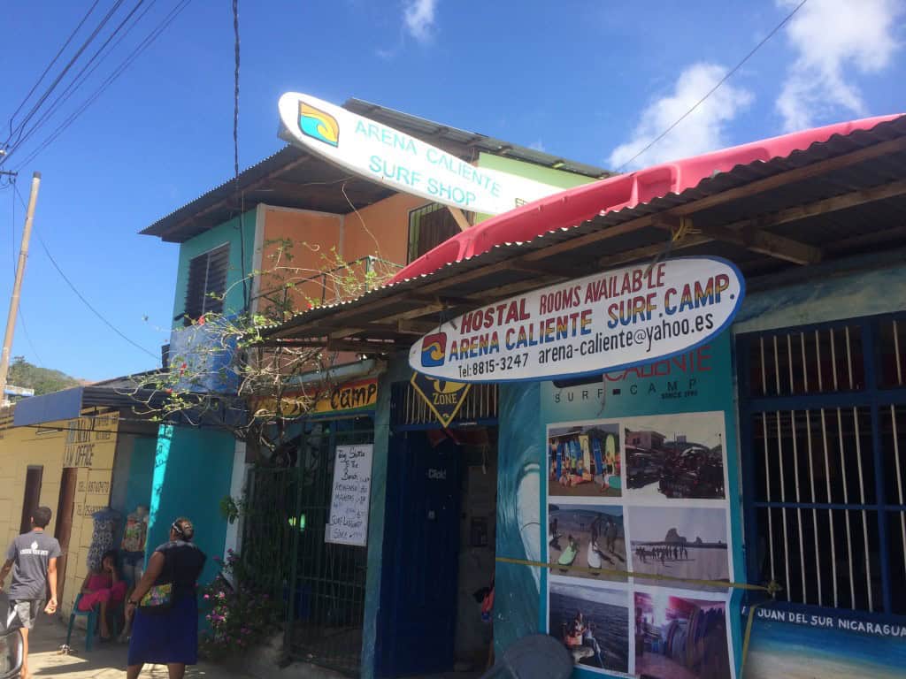 Arena Client Surf Camp in San Juan Del Sur