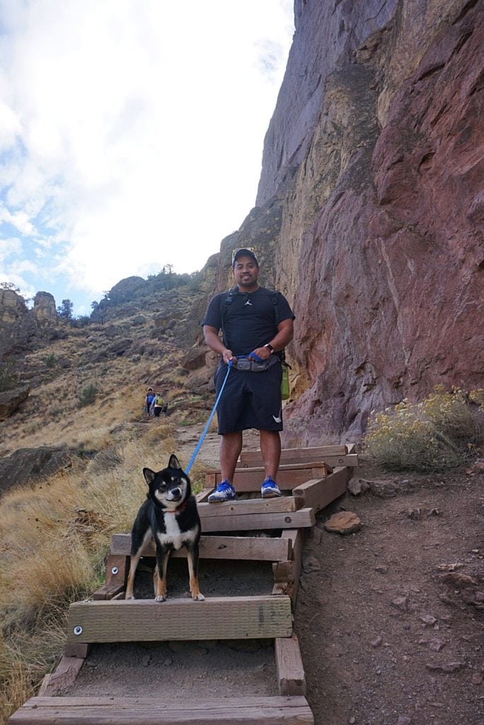 Smith Rock hike Bend