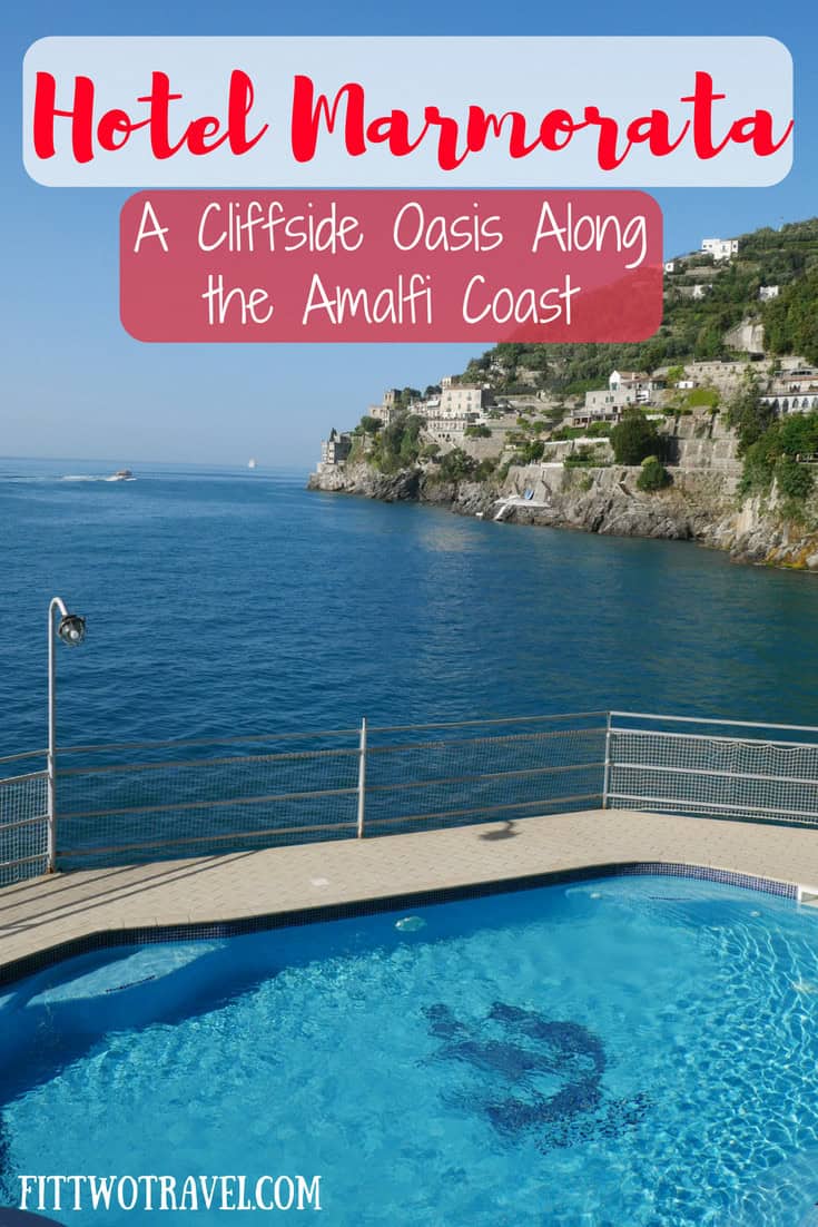 Hotel Review: Hotel Marmorata is right along the cliff in the Ravello inlet | Where to stay along the Amalfi Coast | Amalfi Coast Hotels Fittwotravel.com