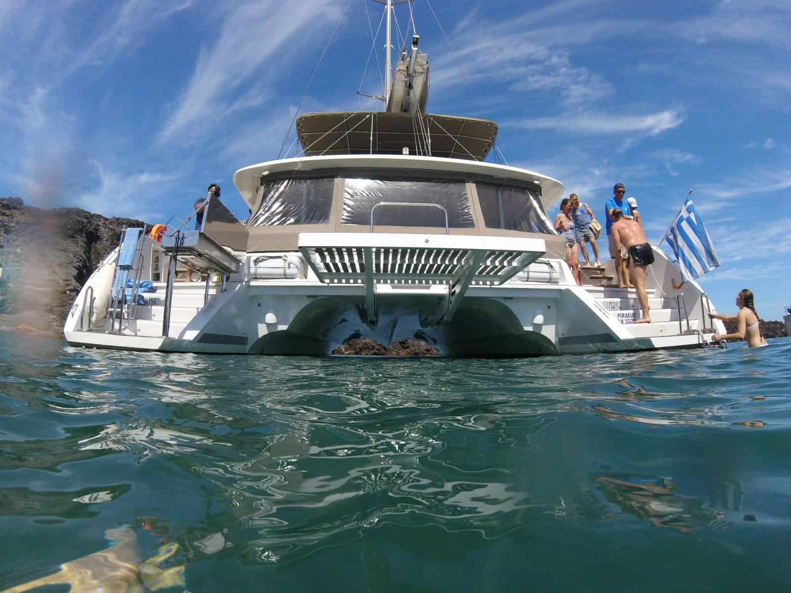 things to do in Santorini sailing fittwotravel.com