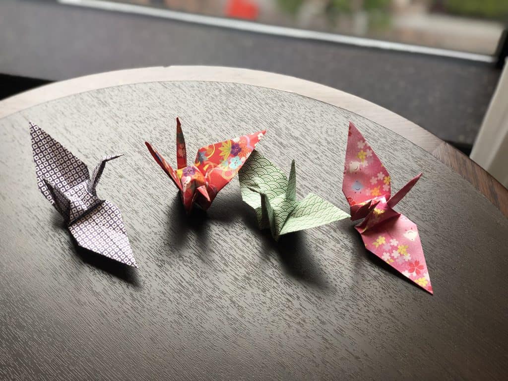 shiba park hotel tokyo sakura origami fittwotravel.com