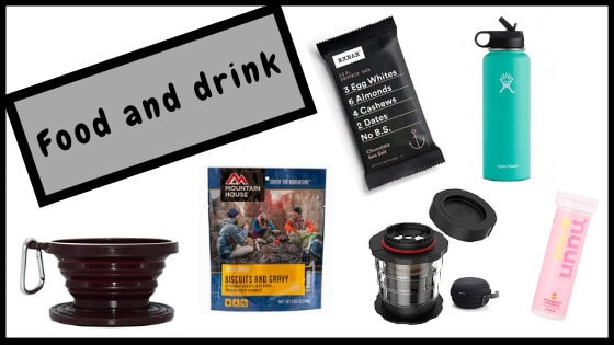 Best gifts for hikers, campers and outdoor adventurers- food and drink