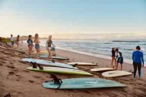 surf with amigas active travel vacations