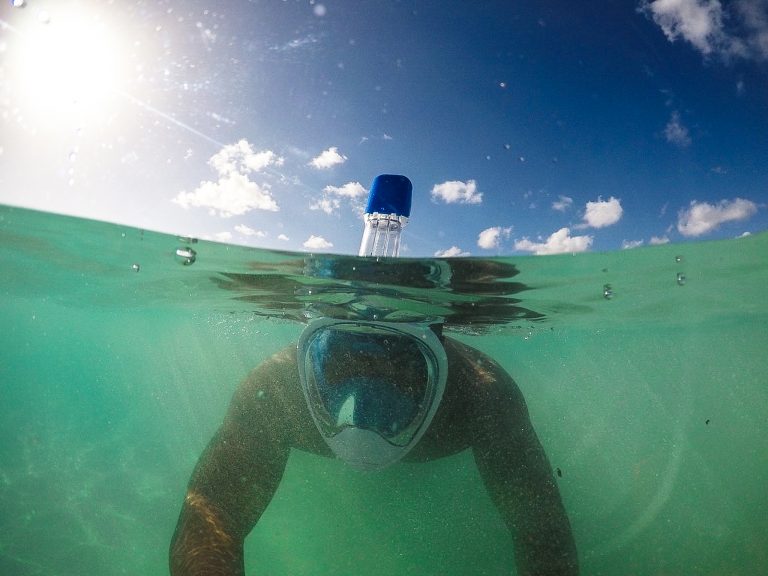 underwater full face snorkel mask