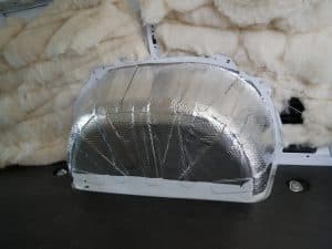 van conversion sound deadening