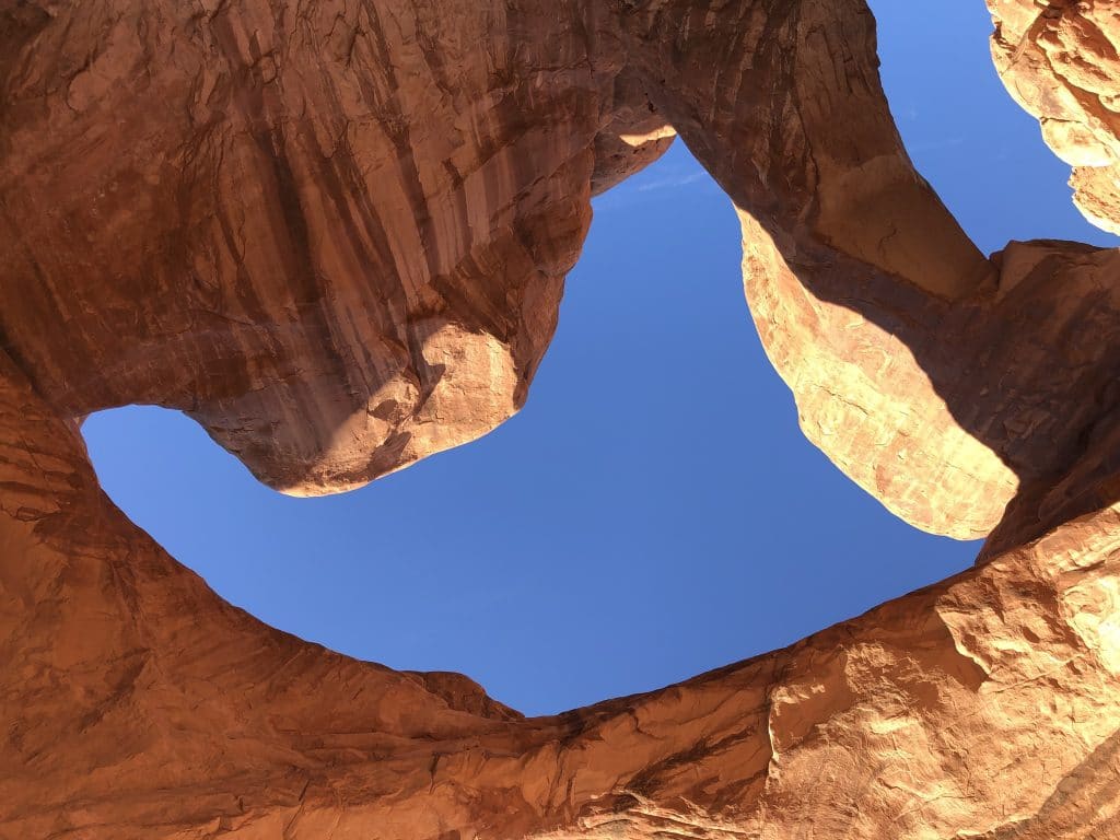 arches national park double arch hike