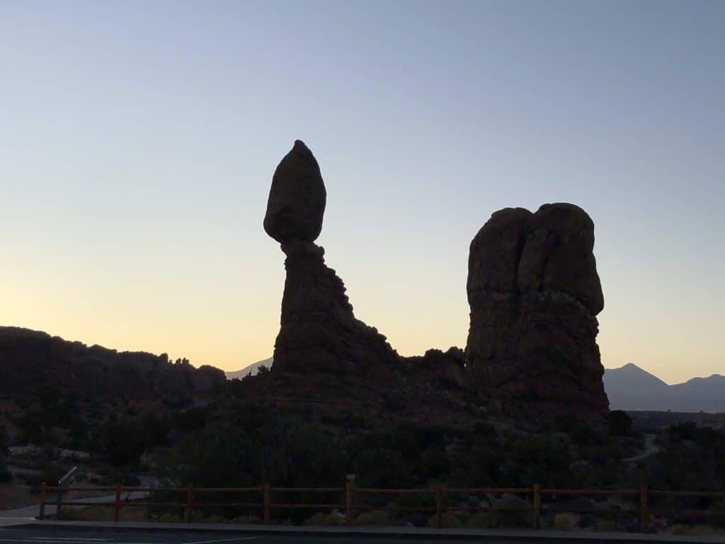 balanced rock arches national park