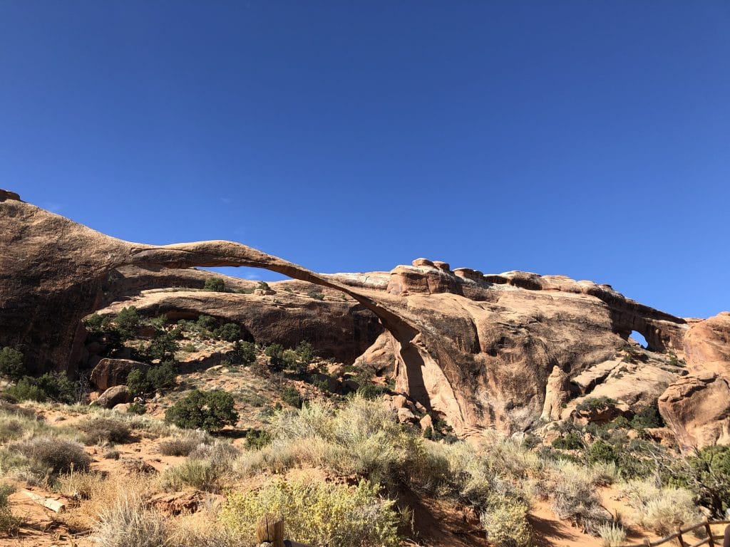 landscape arch hike