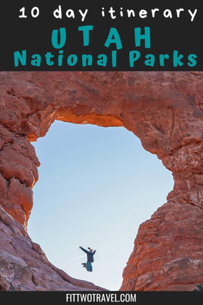 10 day itinerary for Utah National Parks